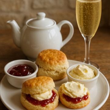 Image for Cream Tea with Prosecco